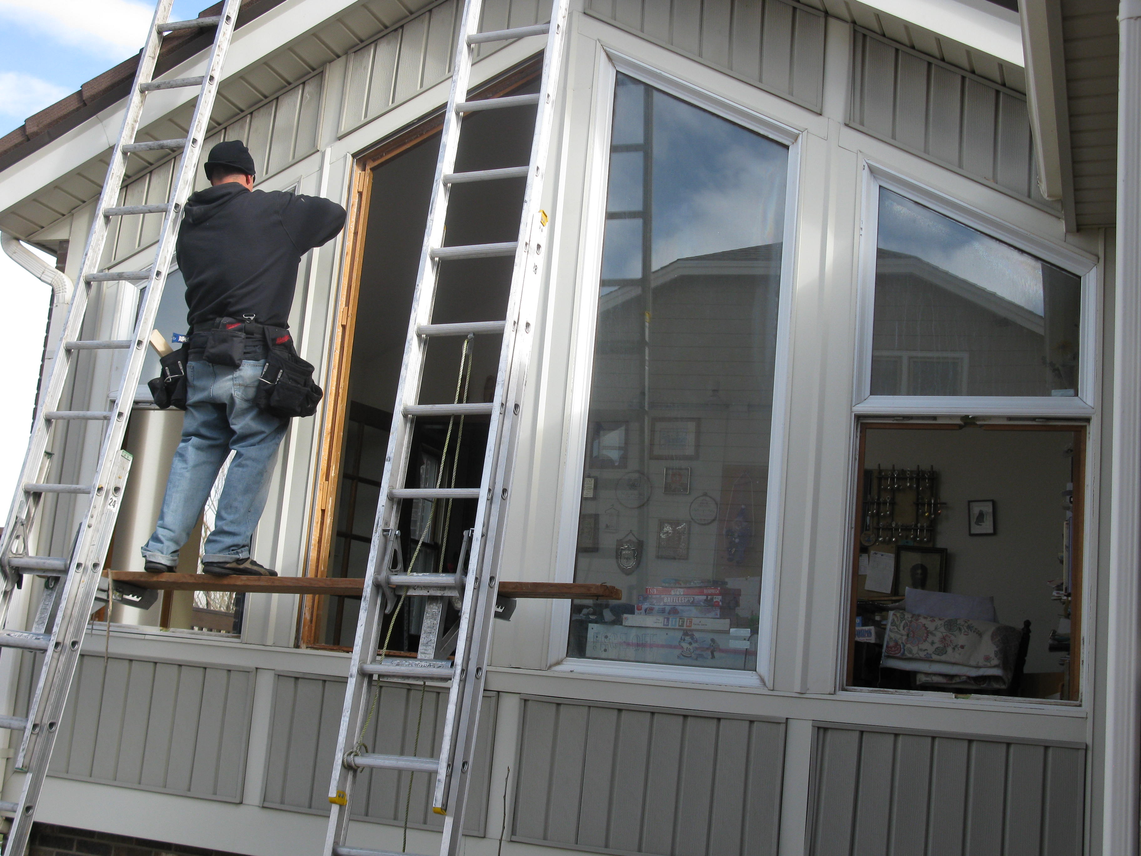 Golden, CO. replacing trapezoid shape windows
