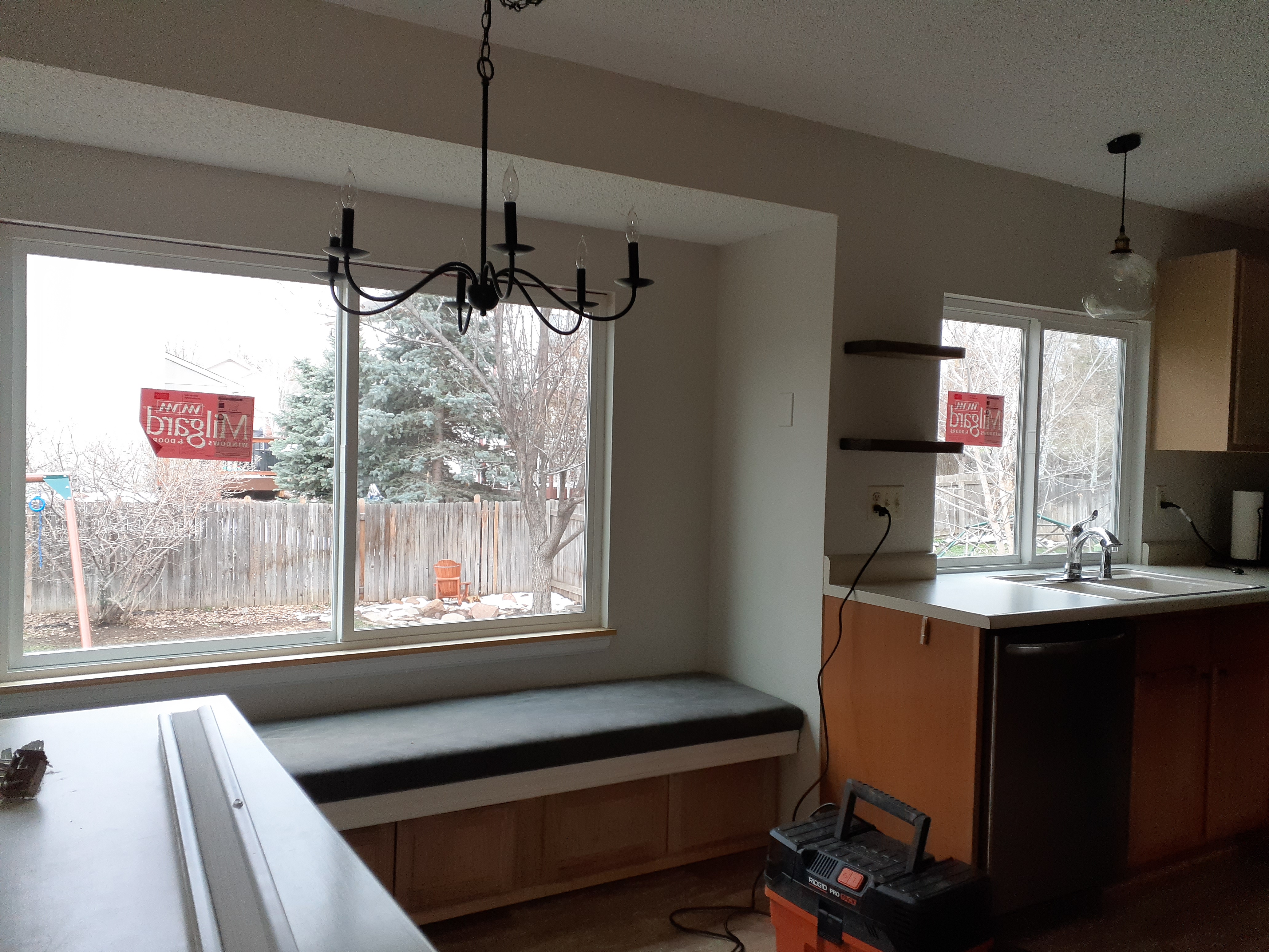 Littleton, CO. Milgard vinyl Trinsic windows installed 