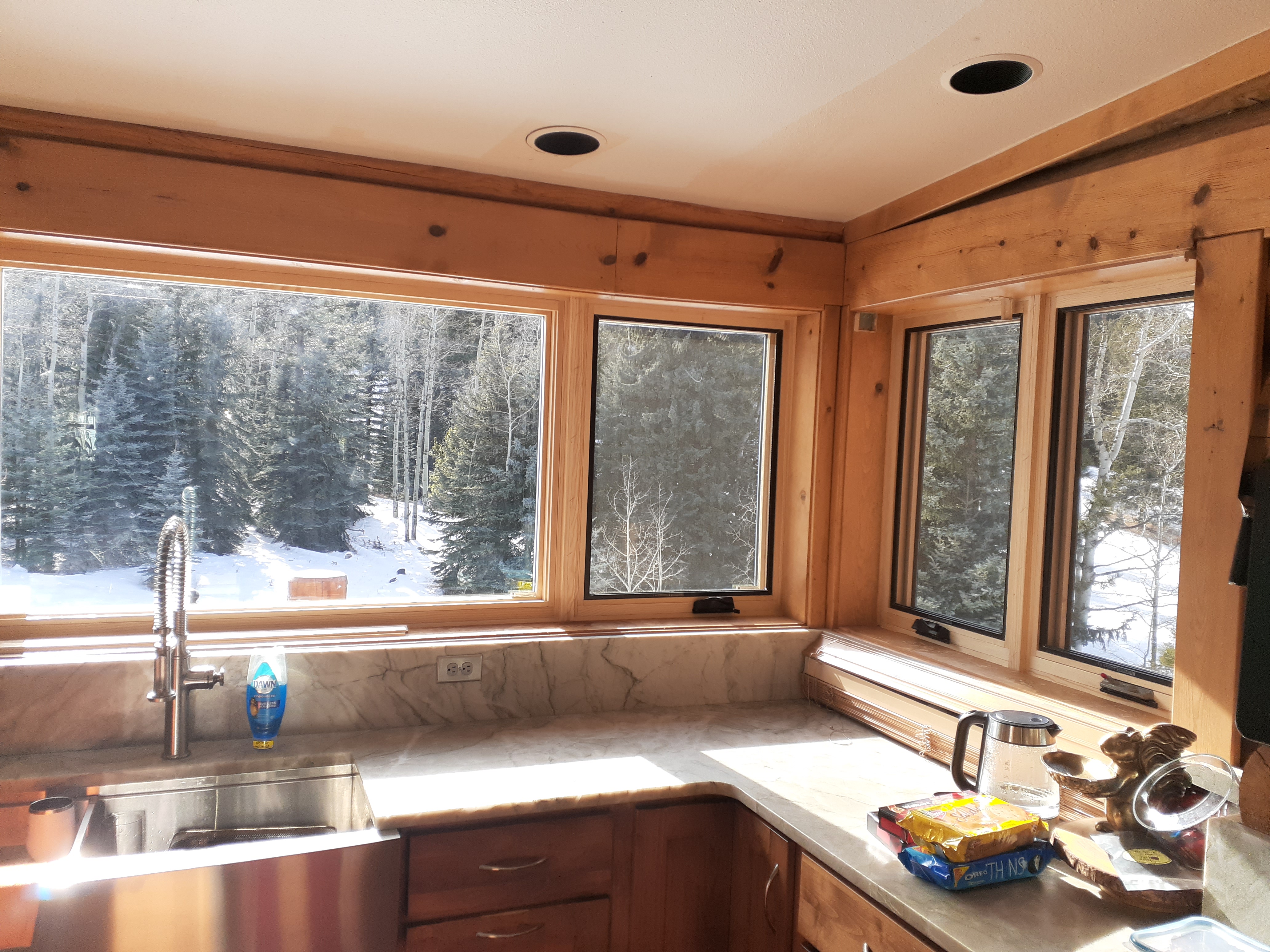 Morrison, CO Sierra Pacific H3 series pine interior wood-clad windows