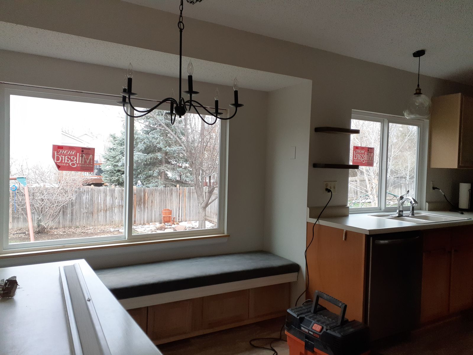 Littleton, CO. Milgard vinyl Trinsic windows installed 