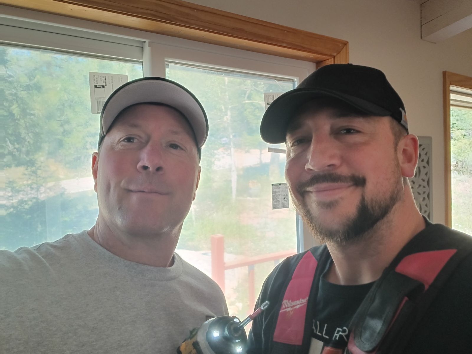 Will and Ryan at the jobsite